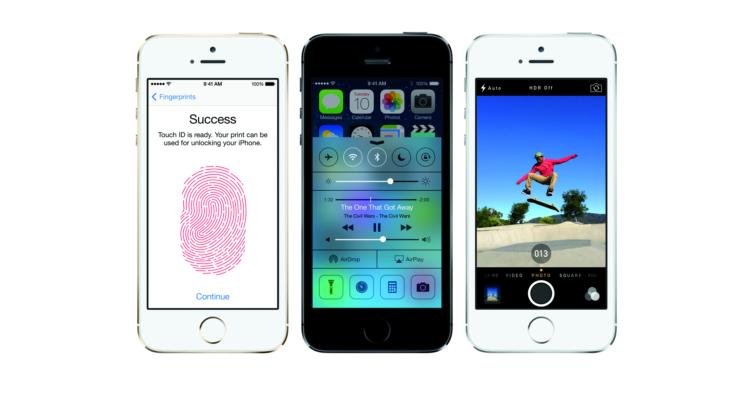 Apple présente l’iPhone 5s et 5c